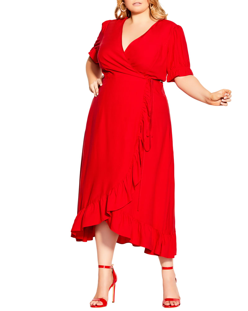 Plus size model wearing  by City Chic | Dia&Co | dia_product_style_image_id:195419